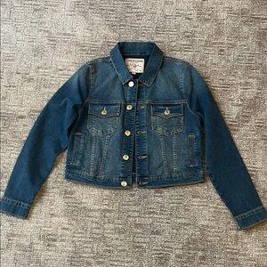 NWOT True Religion Trucker Jean Jacket M